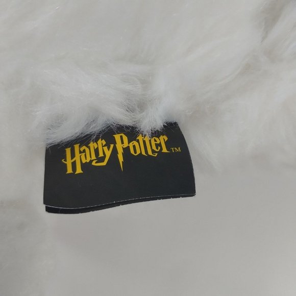 Harry Potter Hedwig the Owl Plush by The Noble Collection 17" White/Black - Picture 9 of 10